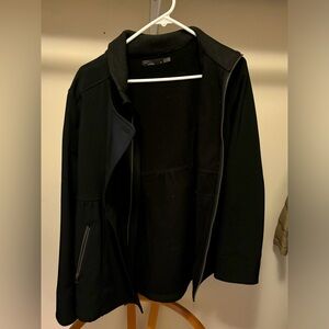 Prana black zip up jacket